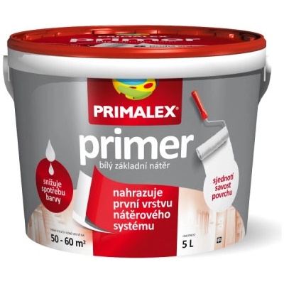 Primalex Primer biela základná farba 5L
