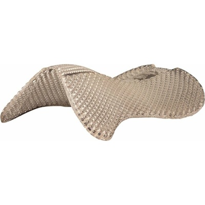 Acavallo Podložka pod sedlo gélová Hexagonal Air Release s otvormi Čierna