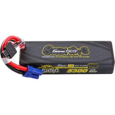 Gens ace LiPo батерия Gens Ace G-Tech 5300mAh 7.4V 2S 100C EC5 (GEA53002S10E5)