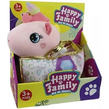 Manyuk Toys Плюшен еднорог в чанта - 30 см (ch6015b)