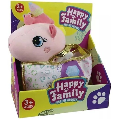 Manyuk Toys Плюшен еднорог в чанта - 30 см (ch6015b)