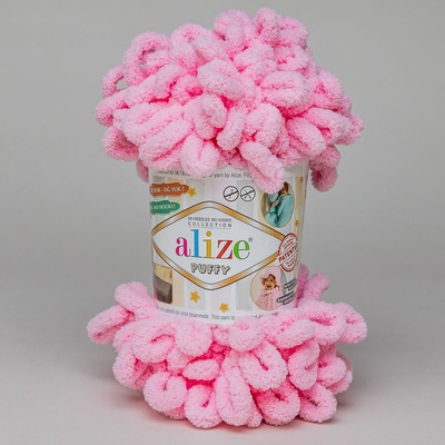 Alize Puffy růžová 185