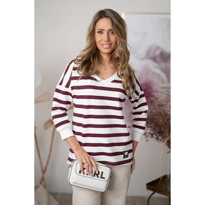 Hajdan halenka 1250 bordo ecru