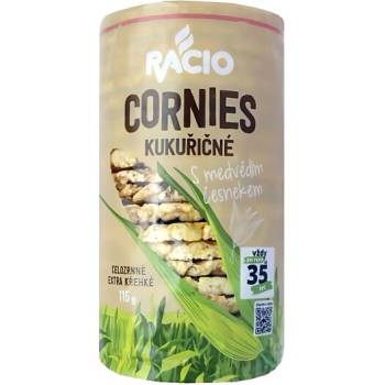 Racio Cornies Kukuřičné chlebíčky s medvědím česnekem 115 g