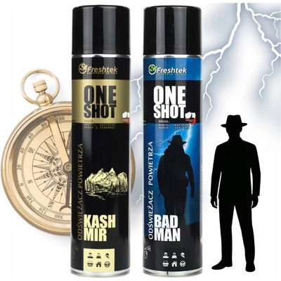 Freshtek One Shot Neutralizátor pachov Bergamo 600 ml