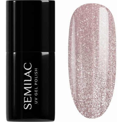 Semilac UV Hybrid Inner Glow gélový lak na nechty odtieň 962 Magnetic Mocha (Cat Eye) 7 ml