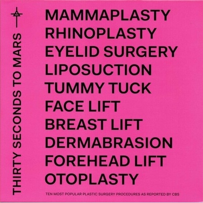 THIRTY SECONDS TO MARS - AMERICA -COLOURED- LP