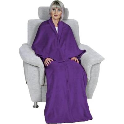 Bellatex Korall 5248-022 Fialová 150x180 cm