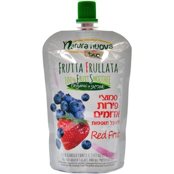 NaturaNuova Frulla bio organic 100 g smoothie červené ovoce