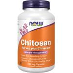 NOW NOW Chitosan 500 mg with Chromium, 240 Veg Capsules - fitnesdobavki - 64,52 лв
