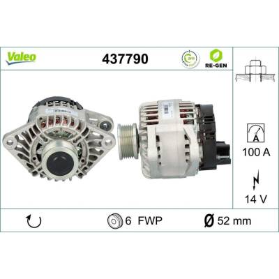 generátor VALEO 437790 437790