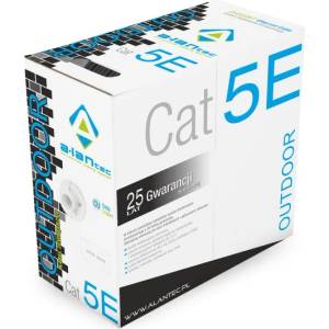 ALANTEC Мрежов кабел Alantec KIF5OUT305 Cat5e F/UTP 305 m Black (KIF5OUT305)