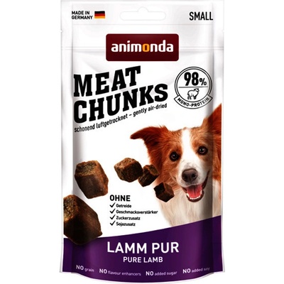 Animonda Meat Chunks Small Dog - jahňacie mäso 60 g