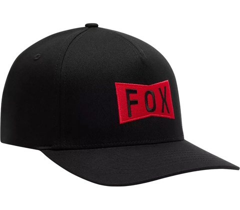Fox Typeface Flexfit Black