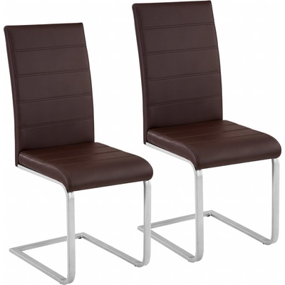 Tectake 402552 cappuccino 2 ks