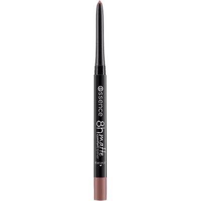 Essence 8h Matte Comfort matná tužka na rty s ořezávátkem 02 Silky Hazelnut 0,3 g – Zboží Dáma