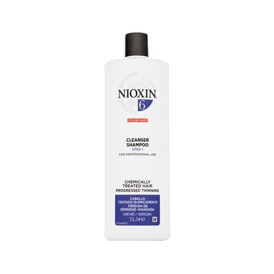 Nioxin System 6 Cleanser Shampoo за химически обработена коса 1000 ml