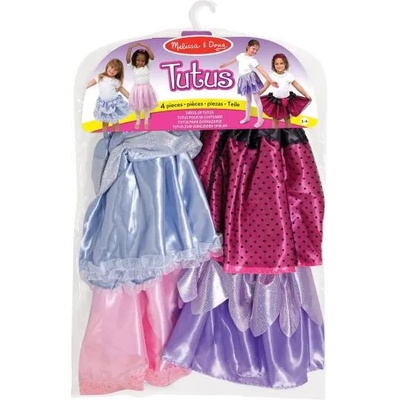 Melissa & Doug - Карнавален костюм - Комплект от 4 детски поли (18546)