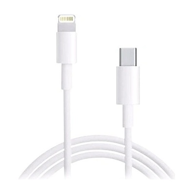Datový kabel USB C na Lightning, délka 1m, barva bílá – Zboží Živě