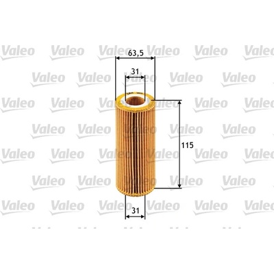 VALEO Olejový filter 586511