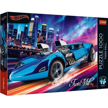 Trefl Пъзел Trefl от 1000 части - Hot Wheels: Twin Mill (12092)