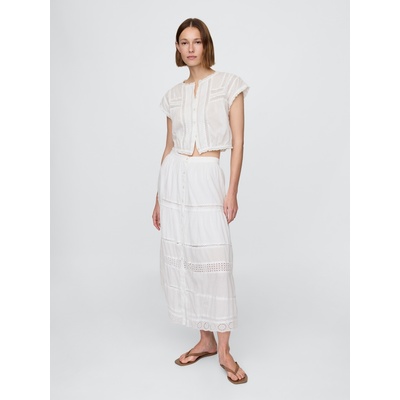 GAP Макси пола с дантела GAP GAP | Byal | ЖЕНИ | XXS