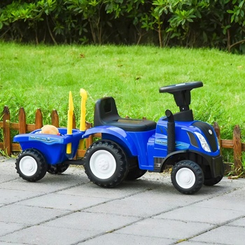 Multistore Traktor modré