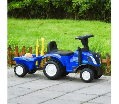 Multistore Traktor modré
