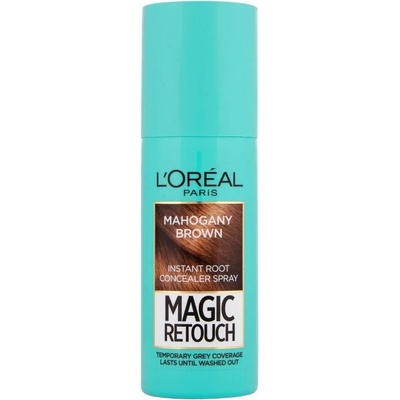 L'Oréal L'Oréal Magic Retouch Спрей за коса, 6 Mahogany Brown, 75 ml