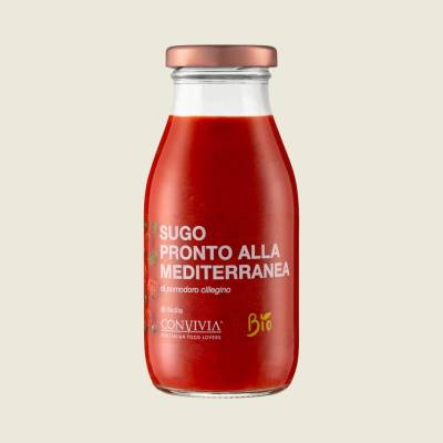 Convivia Cherry sicilská rajčatová omáčka Mediterranea BIO VEGAN 250 g