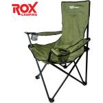 ROX Camping Сгъваем стол за къмпинг - зелен / rox 153camp0314 / (rox 153camp0314)