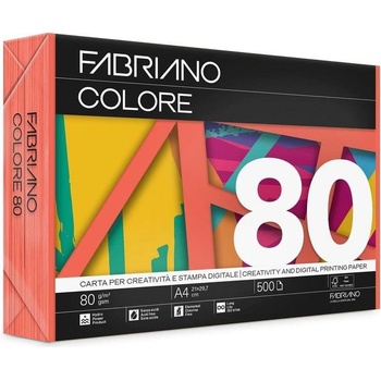 Fabriano Копирна хартия Colore, A4, 80 g/m2, портокал, 500 л (1505180185)