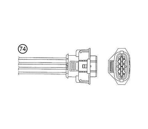 Lambda sonda NGK OZA334-SZ5