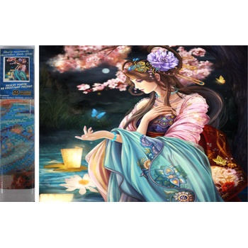 Norimpex - Puzzle Diamond Painting Butterfly Queen 30x40cm - 1 - 39 piese