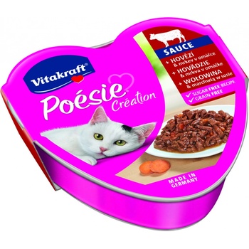 Vitakraft Poésie Création hovädzie & mrkva v omáčke 85 g