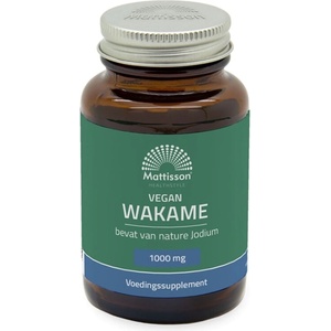 Mattisson Healthstyle Vegan Wakame, 500 mg, 60 капсули, Mattisson Healthstyle