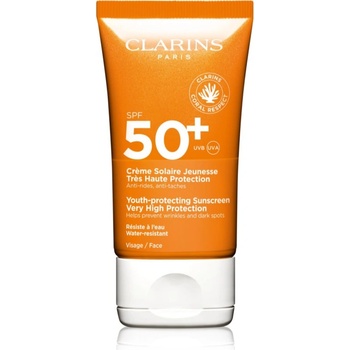 Clarins Sun Care Youth-Protecting Sunscreen слънцезащитен крем за лице SPF 50+ 50ml