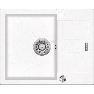 Concept DG05C45WH - кухненска мивка CUBIS 50x62 см, гранит/бяла (CO0055)