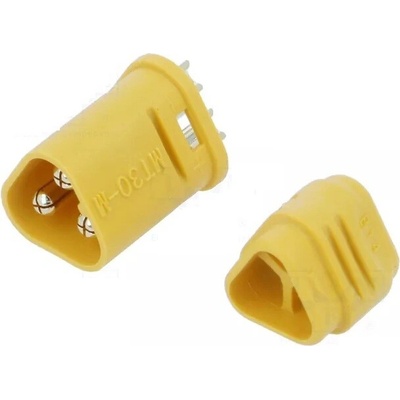 AMASS Konektor napájací DC; zástrčka; vidlica; MT30; 15A; 500V; PIN: 3