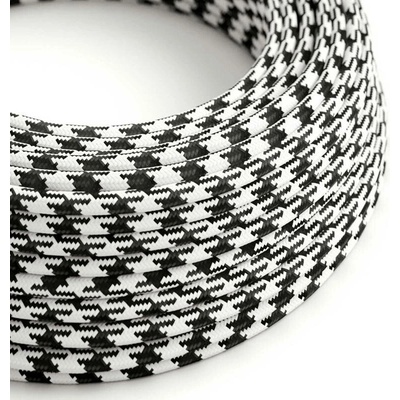 Creative Cables RP04 3x0,75mm² černobílá 1 m