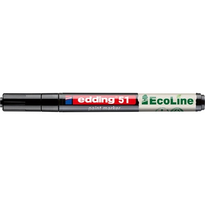 edding 51 EcoLine D10 черен лаков маркер 7580260000 (7580260000)