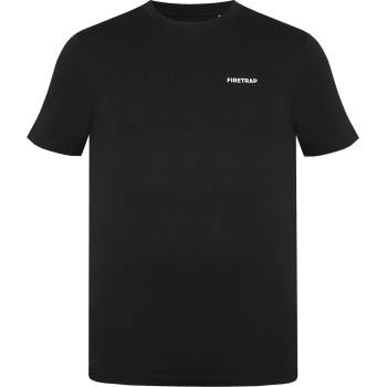 Image 1 of Firetrap Мъжка тениска Firetrap Trek T Shirt Mens - Black