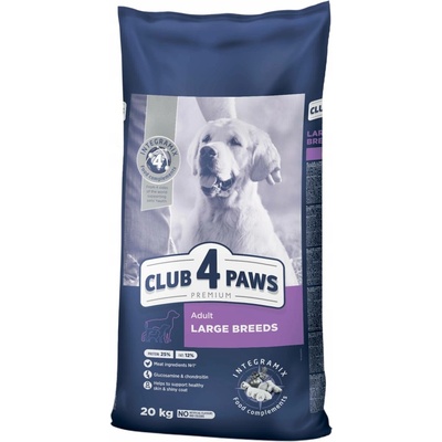 Club4Paws Premium for adult dogs large breeds 20 kg