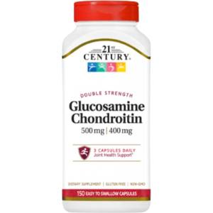 21st Century Glucosamine Chondroitin 500 mg / 400 mg - Double Strength [150 капсули]