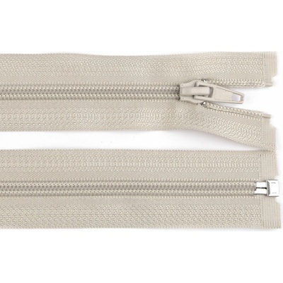 Spirálový zip No 5 délka 90 cm bundový - krémová