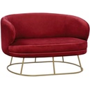 Image 1 of Bogdan Furniture Канапе със златна основа Мебели Богдан модел Arien