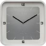 NeXtime Стенен часовник Square Wall бял (3518WI)