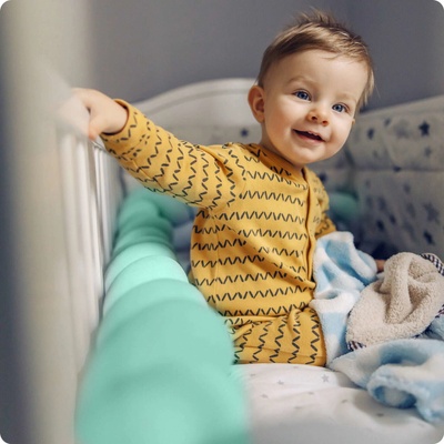 Ricokids Pletenec do postieľky 3m mätový