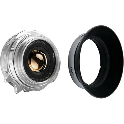 Syntex DZO Thypoch Ksana 21mm f/3.5 with Lens Hood (Leica M, Silver)