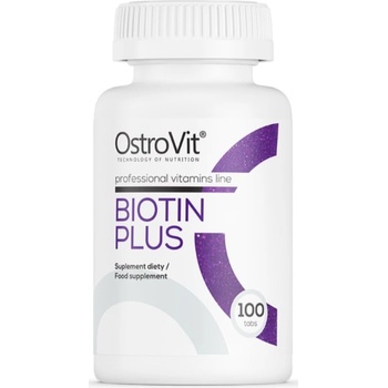 OstroVit Biotin Plus, 100 таблетки, OstroVit